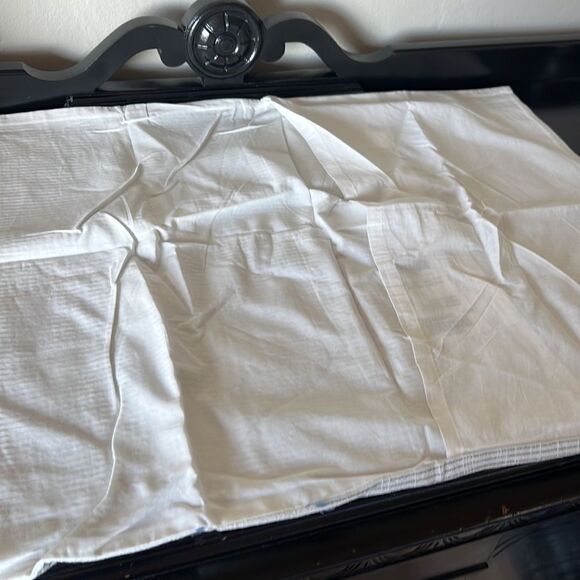 Pottery Barn Teen Plant Dyed Diamond Trim Duvet Cover and sham - Picture 9 of 11